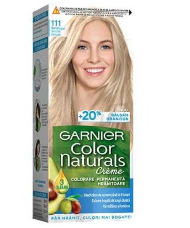 Vopsea Par Garnier Color Naturals Blond Deschis Cenusiu111